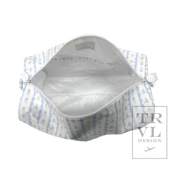 Blue Floral Weekender