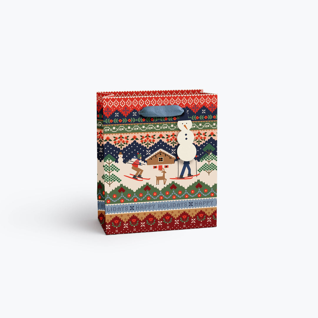 Ski Chalet Gift Bag