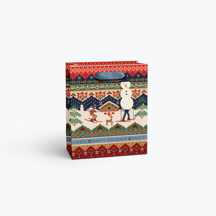 Ski Chalet Gift Bag