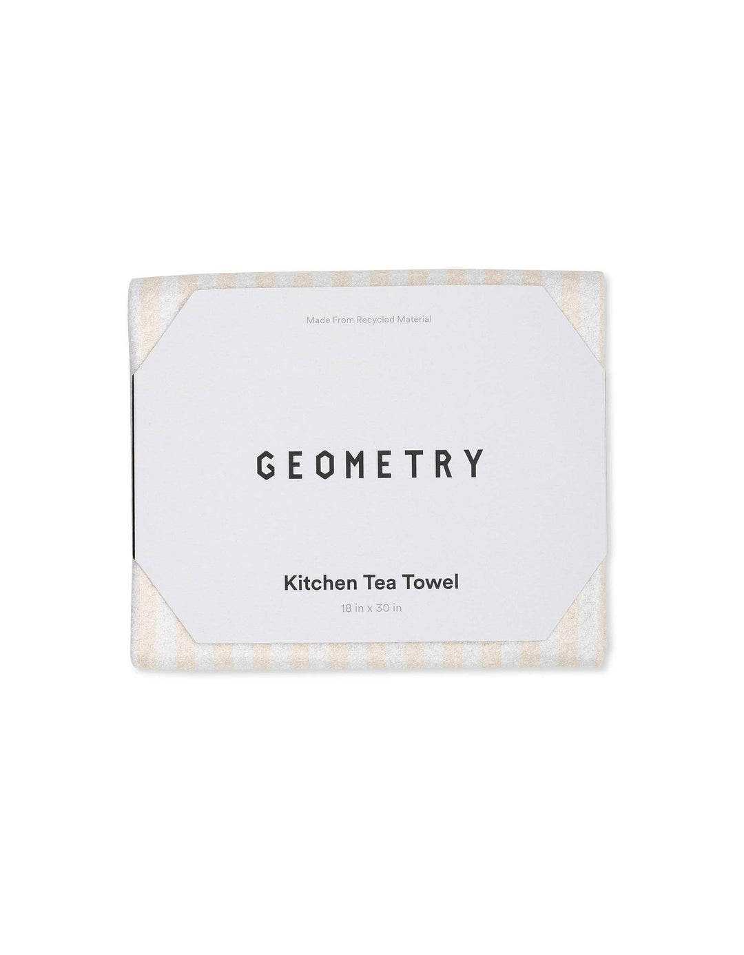 Cream Stripe Tea Towel