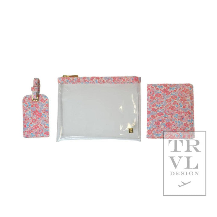 Marseille Saffiano Travel 3pc Set