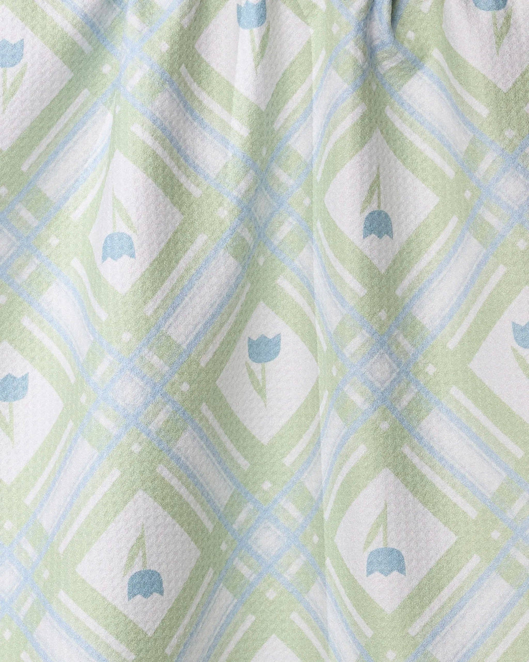 Tulip Lattice Tea Towel