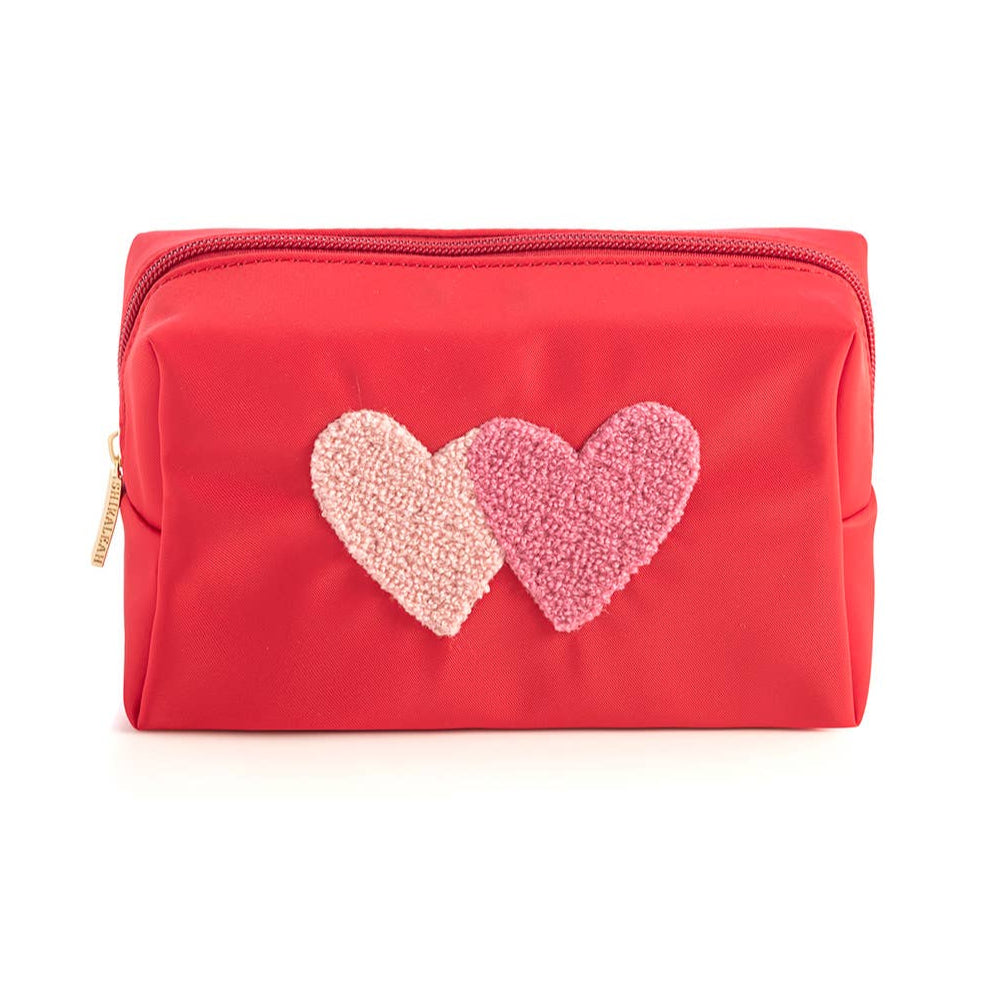 Hearts Cosmetic Pouch