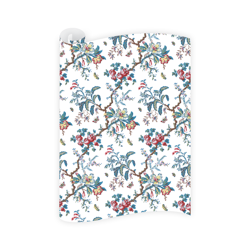 Butterfly Chintz Wrapping Paper Roll