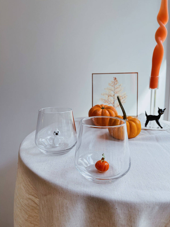 Fall Icons Drinking Glass