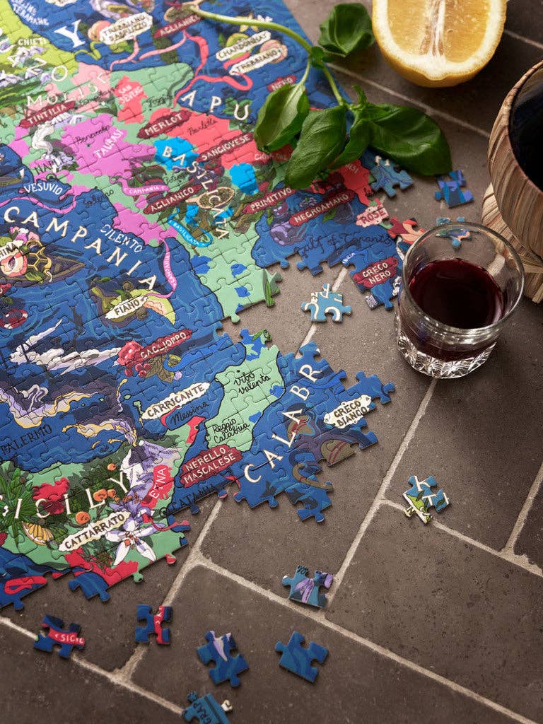 Italy Wine Puzzle