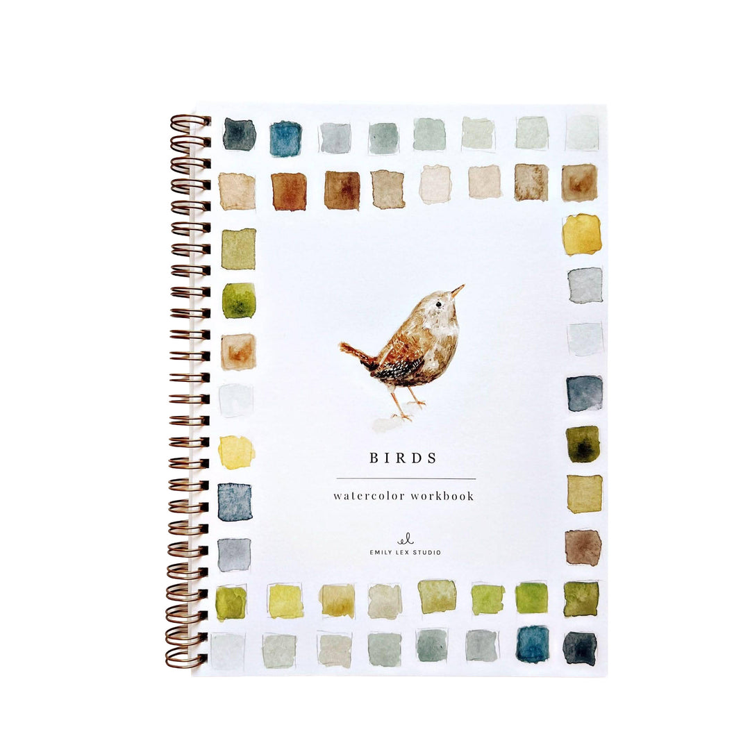 Birds Watercolor Workbook