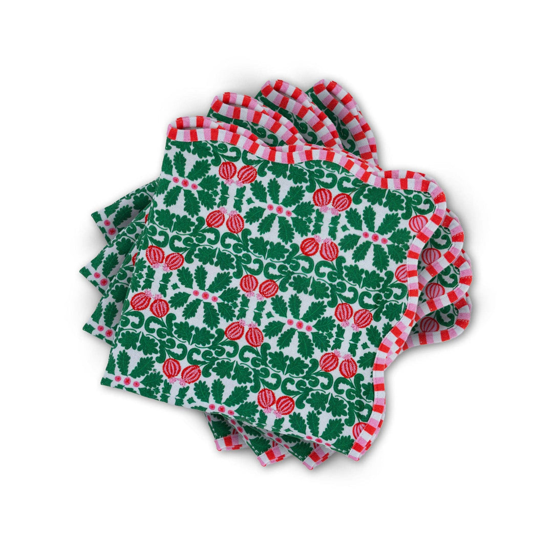 Pomegranate Napkins, Set of 4