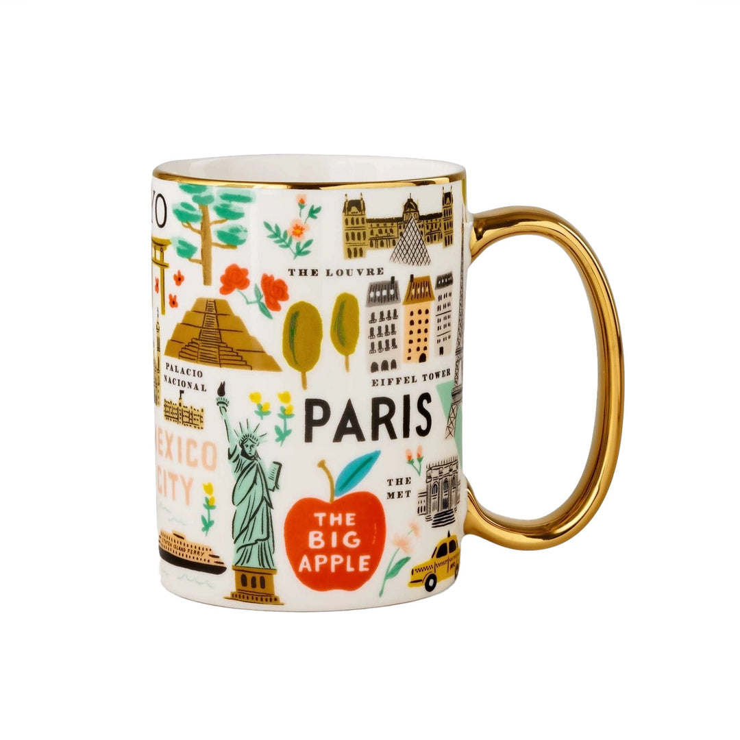 Bon Voyage Porcelain Mug