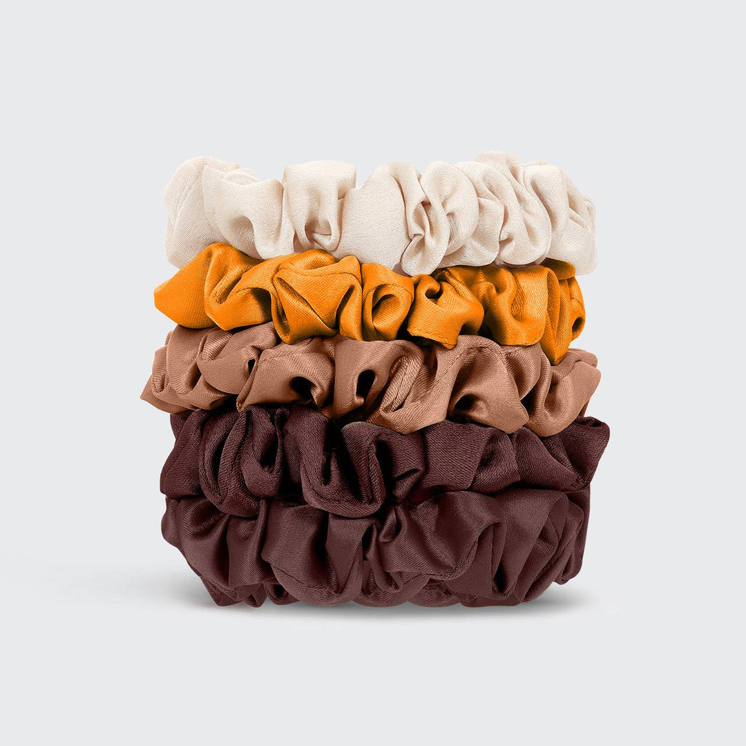 Sedona Satin Petite Scrunchies Set