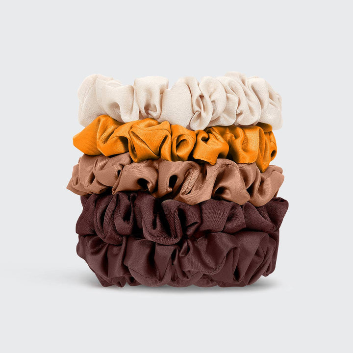 Sedona Satin Petite Scrunchies Set
