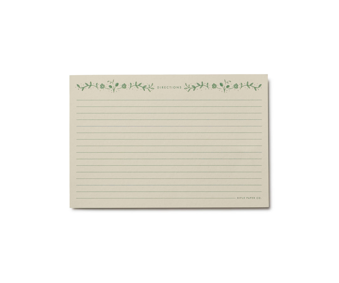 Artichoke Recipe Cards