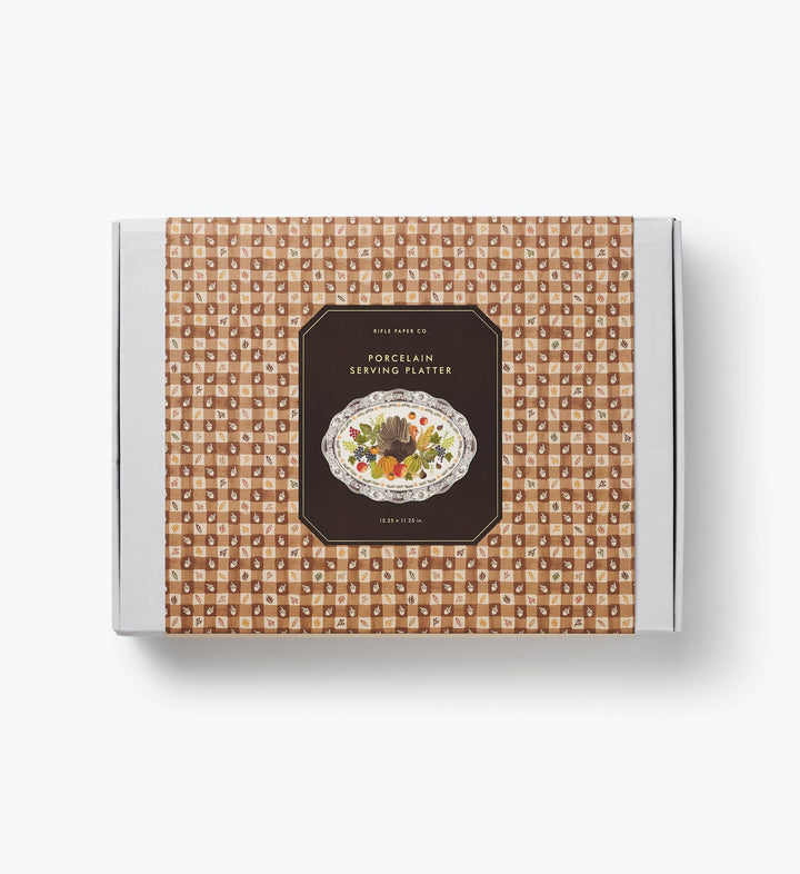 Harvest Porcelain Serving Platter