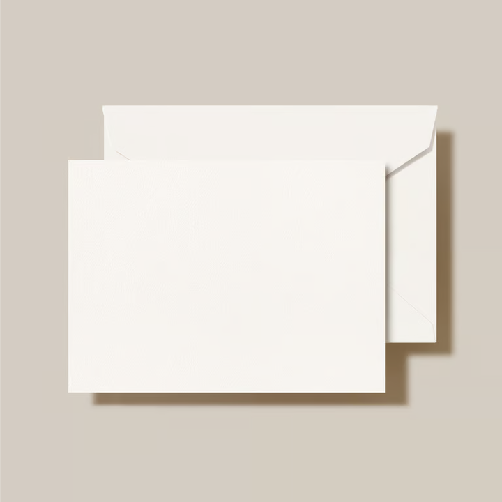 Pearl White Note, Set of 20
