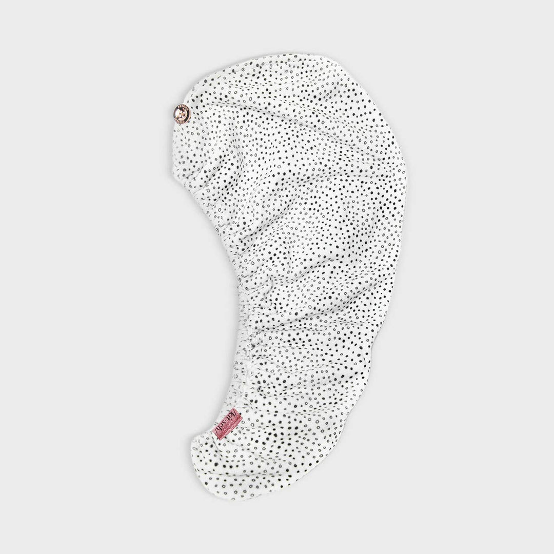 Micro Dot Quick Dry Hair Towel