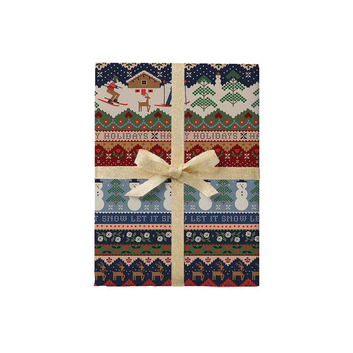 Ski Chalet Continuous Roll