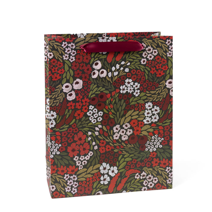 Christmas Floral Gift Bag
