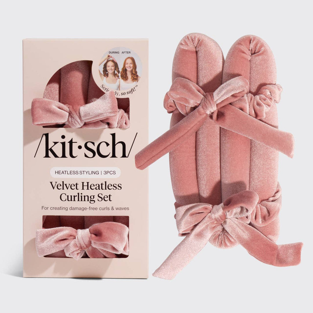 Velvet Heatless Curling Set