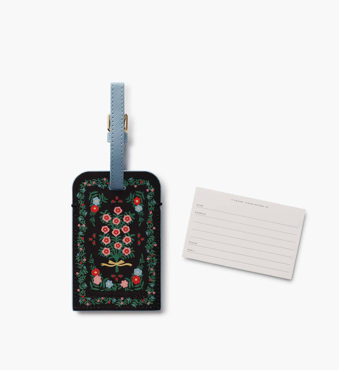 Rosette Luggage Tag