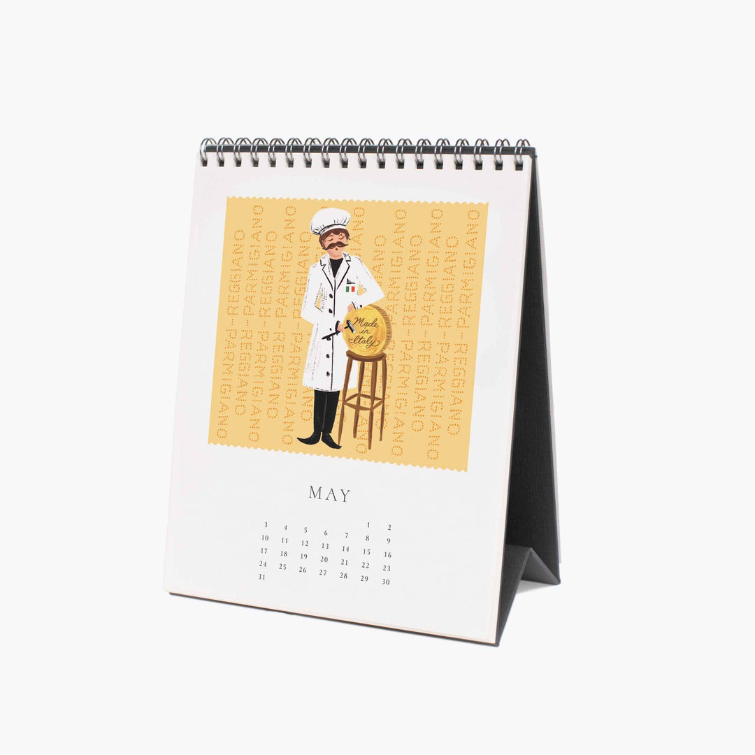 2026 Cheese Desk Calendar
