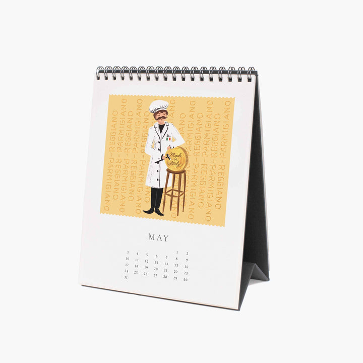 2026 Cheese Desk Calendar