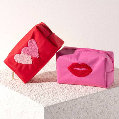 Hearts Cosmetic Pouch