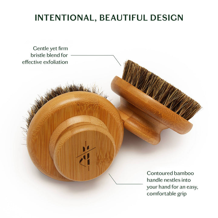 Wood Handled Dry Brush