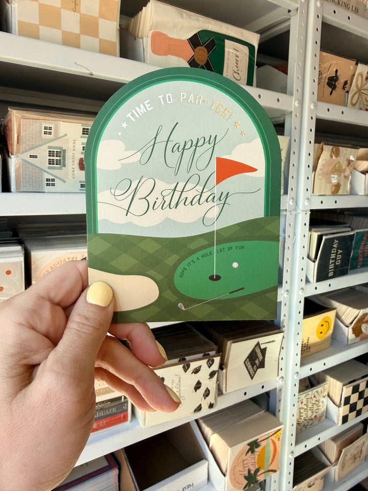 Par-Tee Birthday Card