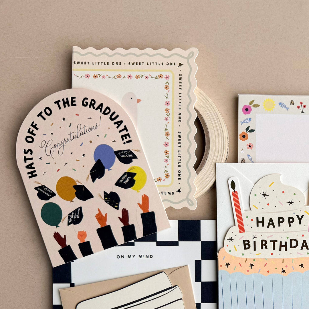 Hats Off Graduation Card