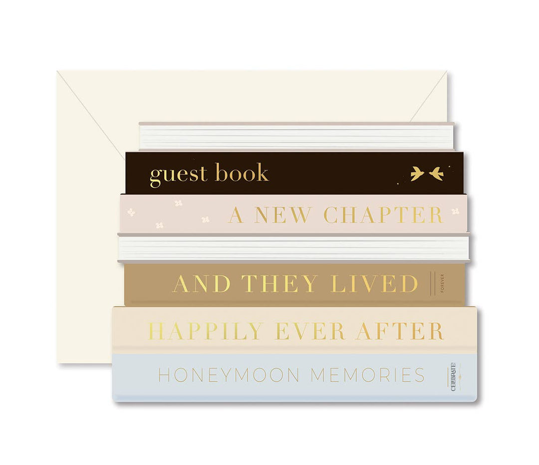 Wedding Books Card