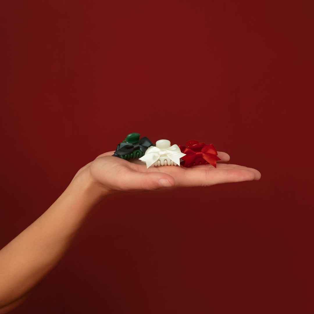 Holiday Mini Claw Clips Set