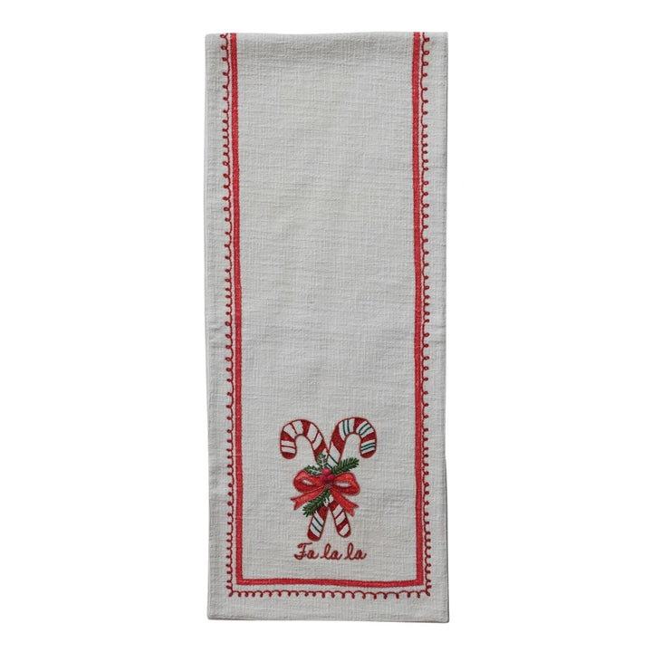 Candy Cane Table Runner