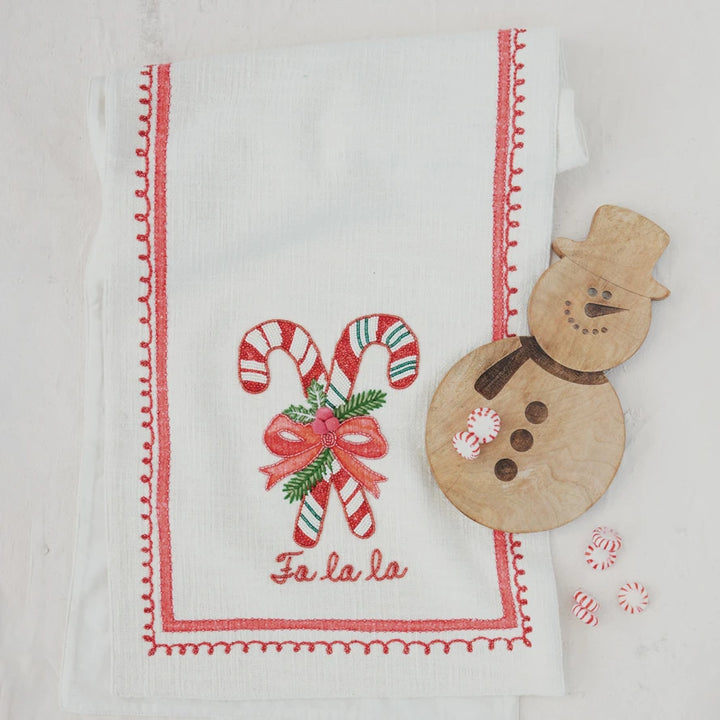 Candy Cane Table Runner