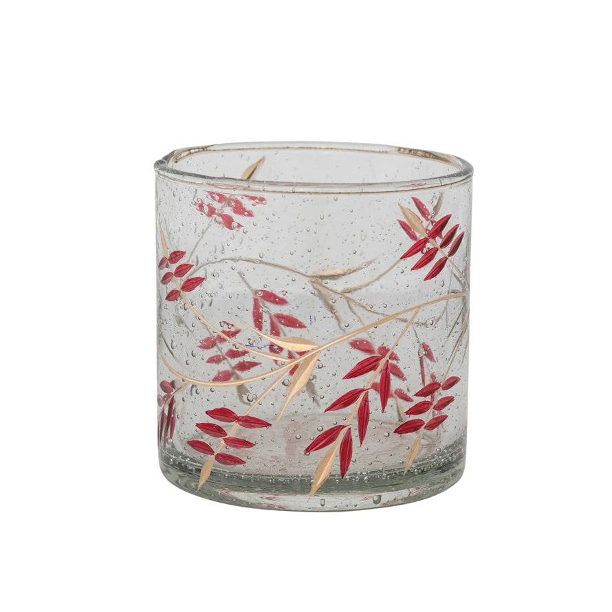 Etched Vine Votive
