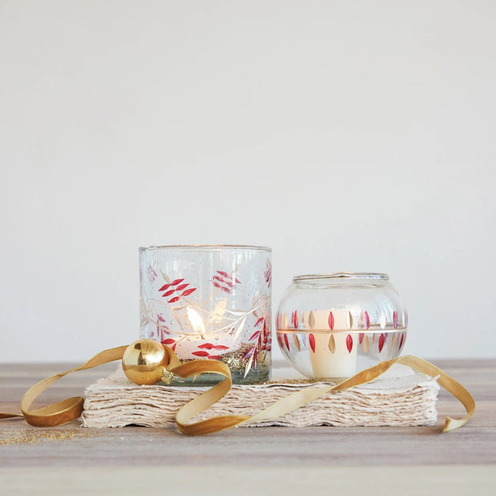 Etched Vine Votive