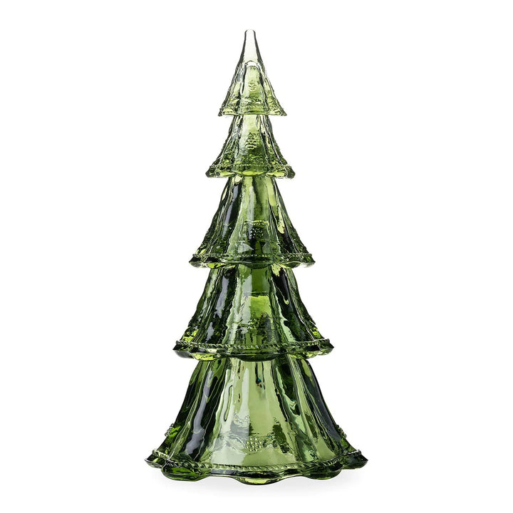 16" Stackable Glass Tree Set