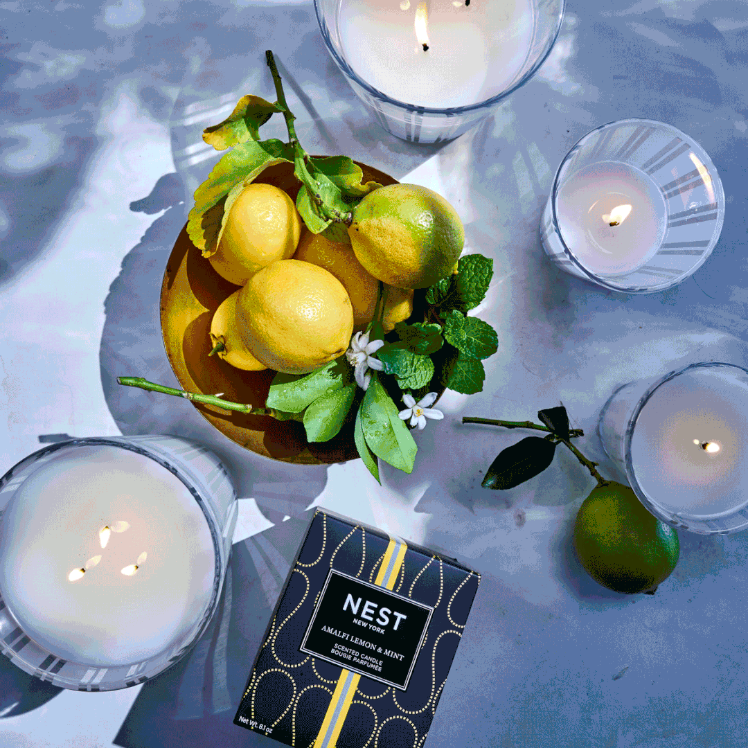 Amalfi Lemon & Mint 3-Wick Candle
