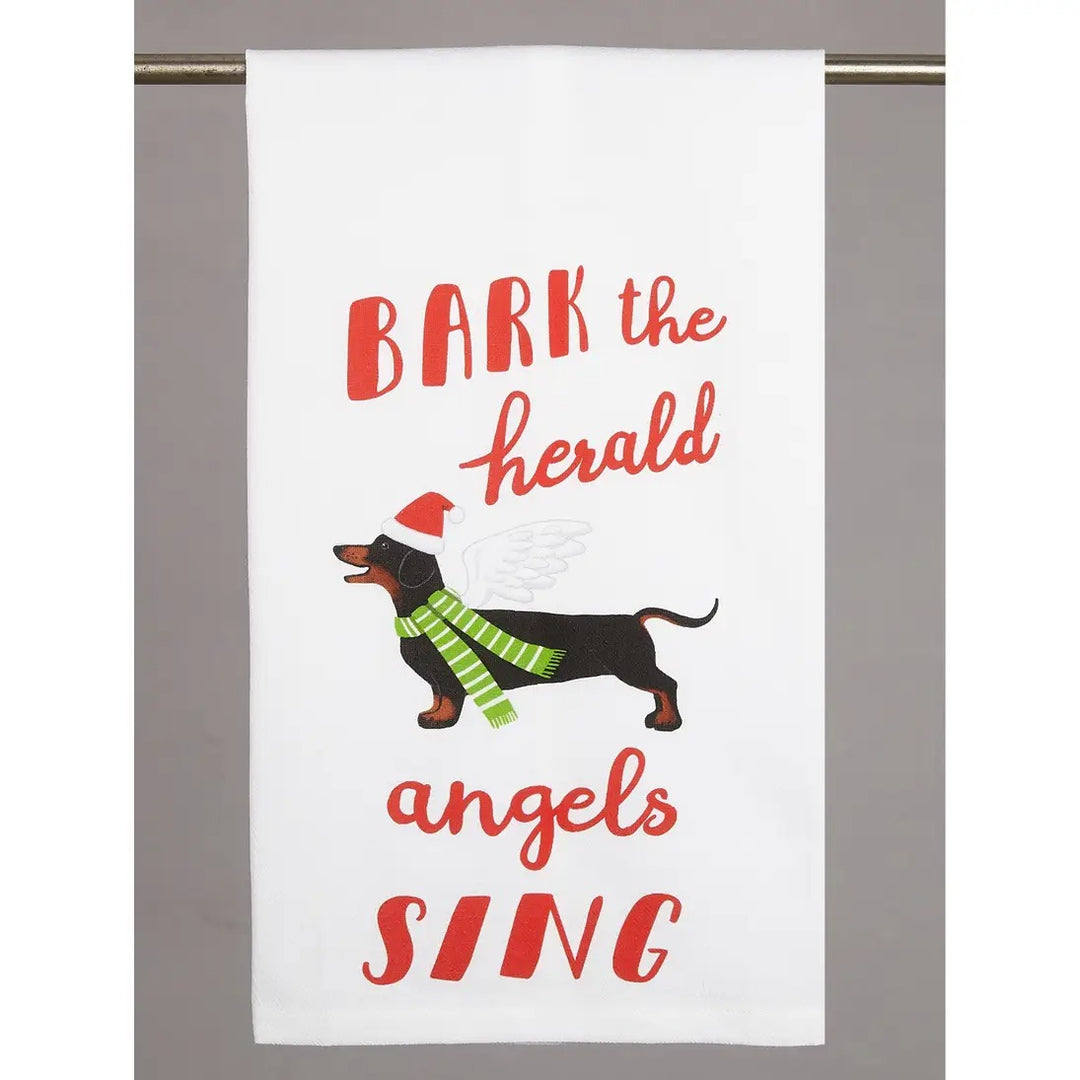 Bark the Angels Sing Kitchen Towel
