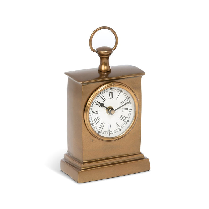 Brass Manor Desk Clock