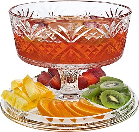 Dublin 4 in 1 Crystal Cake Stand