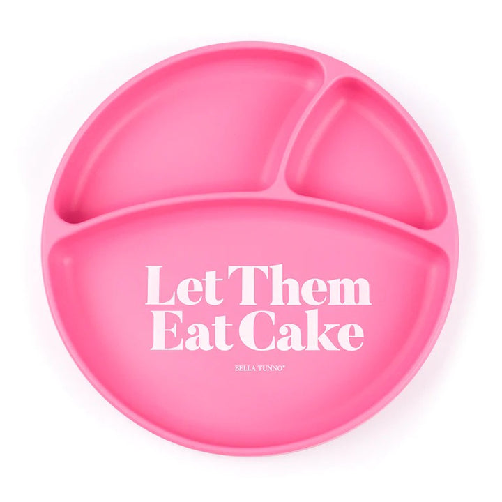 Eat Cake Sectioned Plate