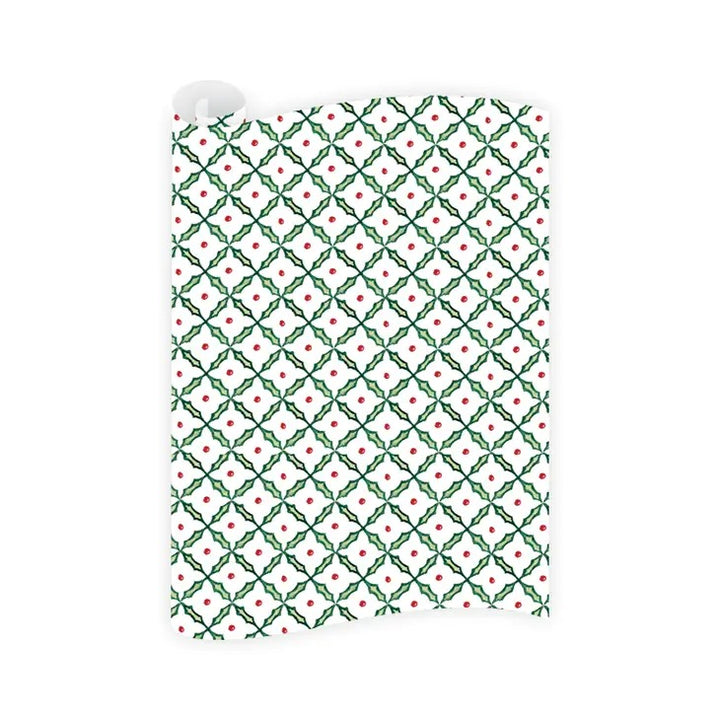 Highclere Holly Wrapping Paper