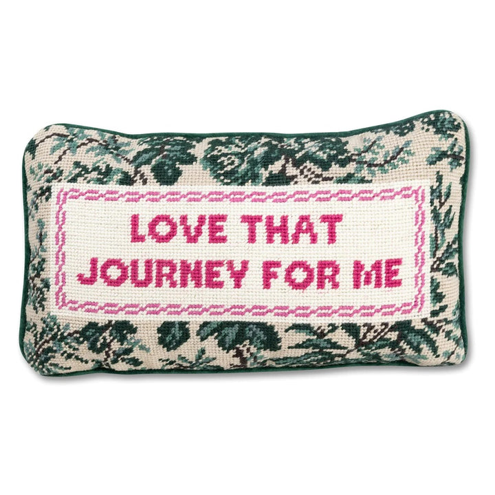 Journey Needlepoint Pillow