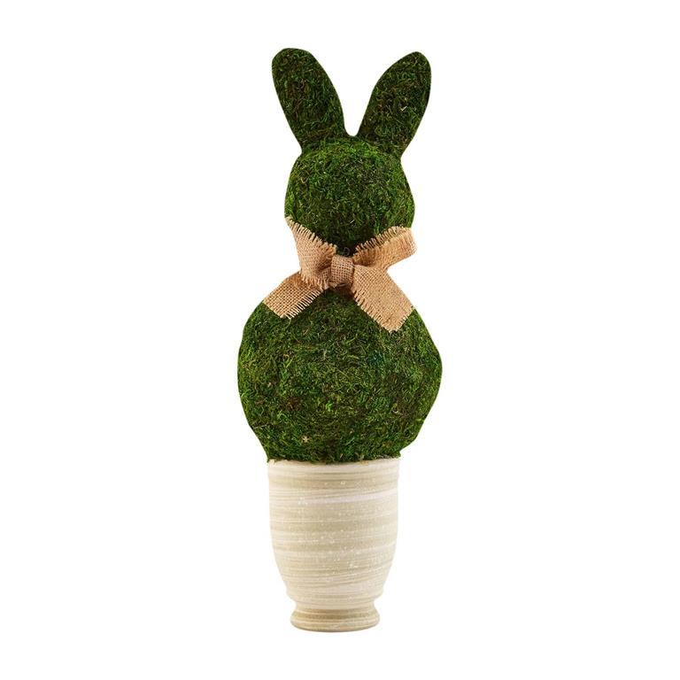 Large Preserved Moss Bunny