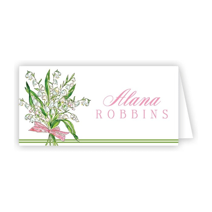 Lily of the Valley Place Card