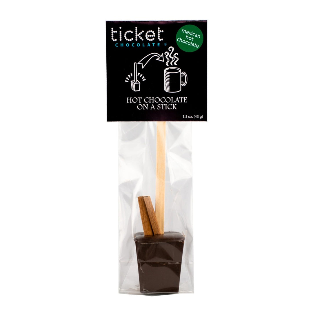 Mexican Dark Hot Chocolate On a Stick