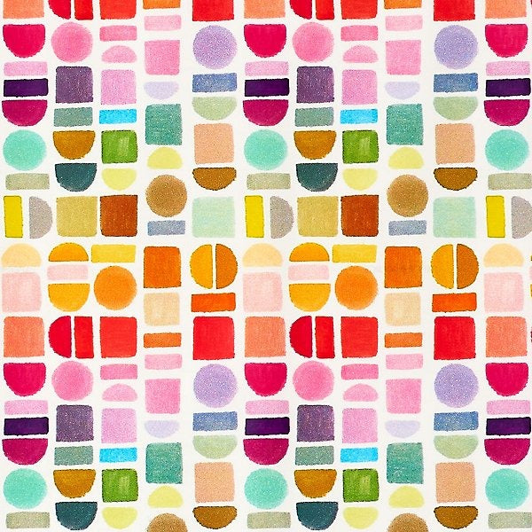 Rainbow Color Block Stone Wrapping Paper