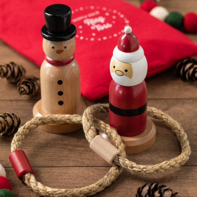 Santa & Snowman Ring Toss