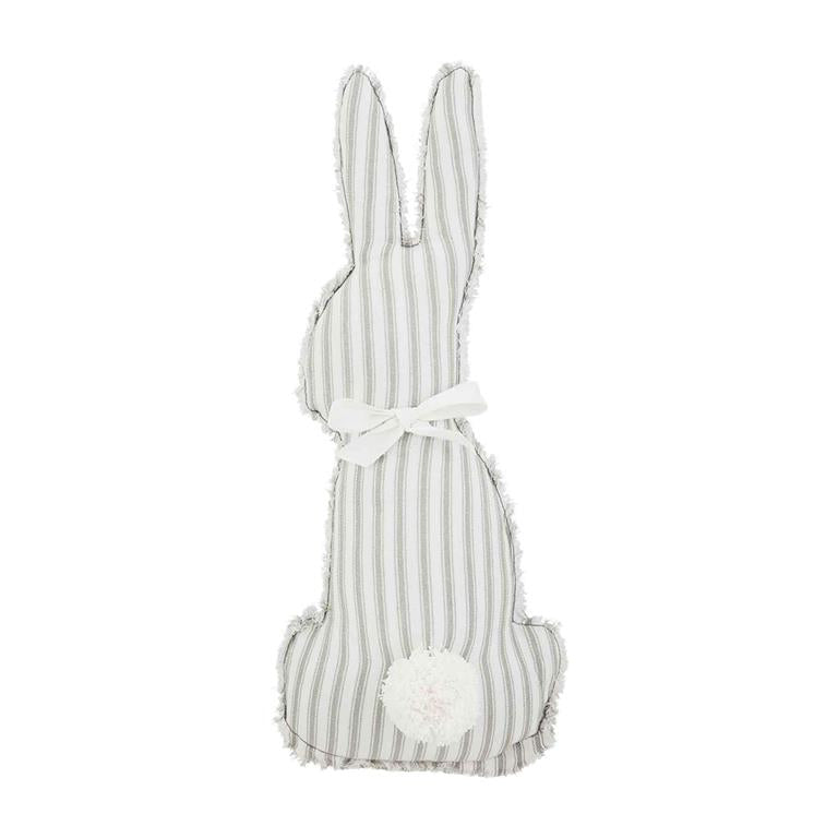Striped Bunny Pillow