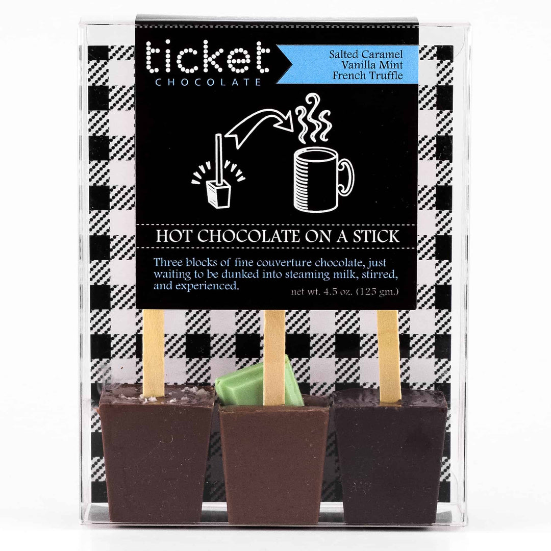Variety 3-Pack Hot Chocolate on a Stick